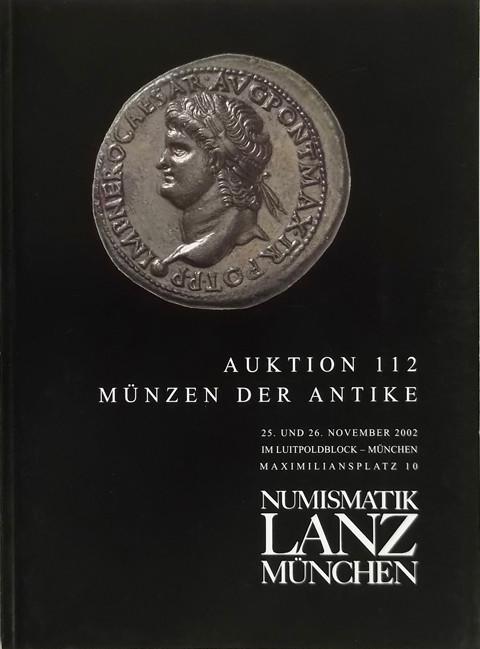 Lanz 112.  Munzen der Antike.  25 Nov, 2002.