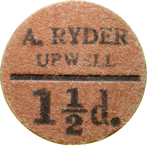 Farm token. A Ryder, Upwell.