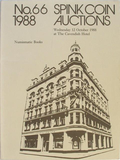 Spink 66.  Numismatic Books