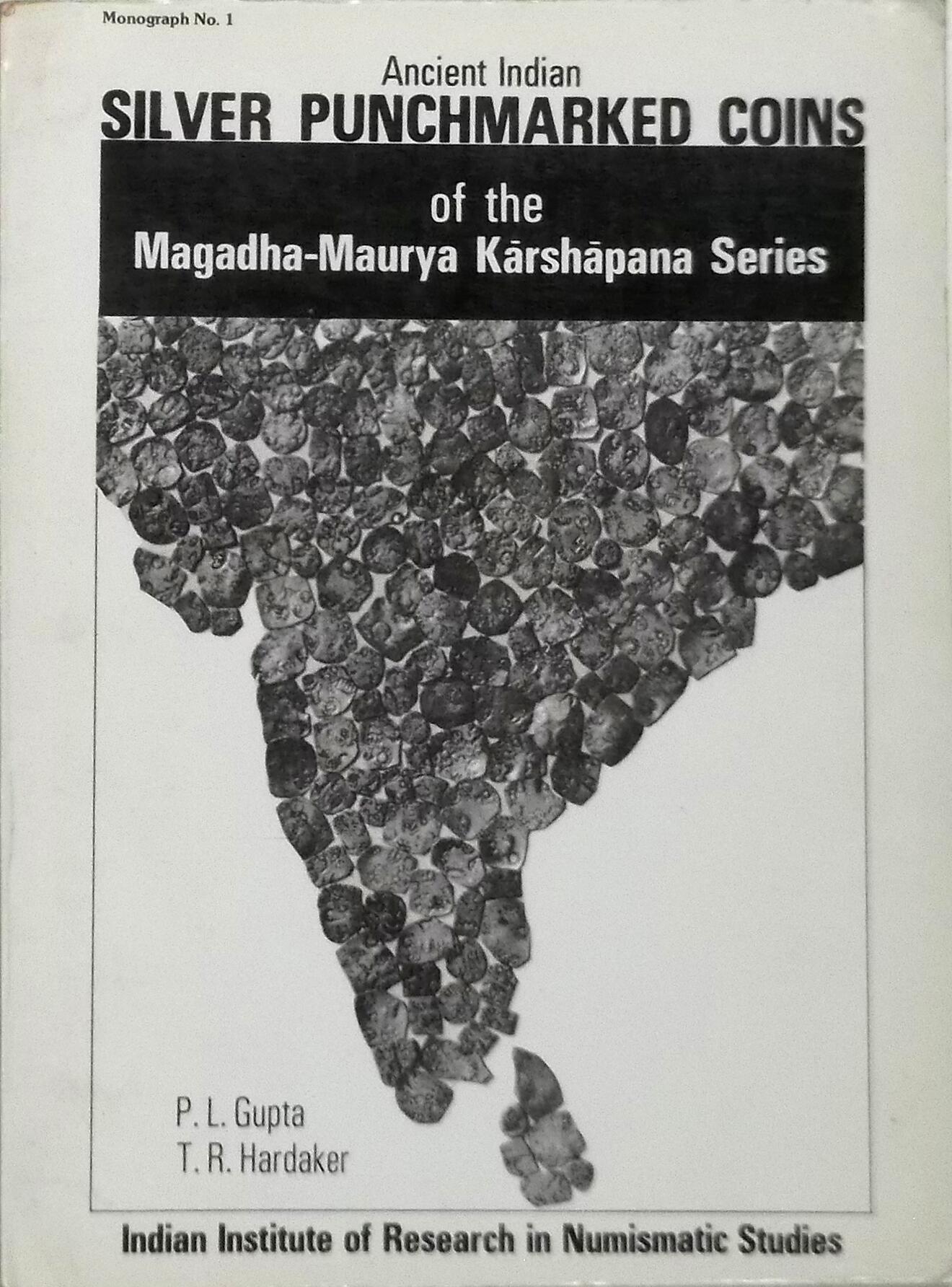 Ancient Indian Silver Punchmarked coins of the MagadhaMauryan Karshapana Series