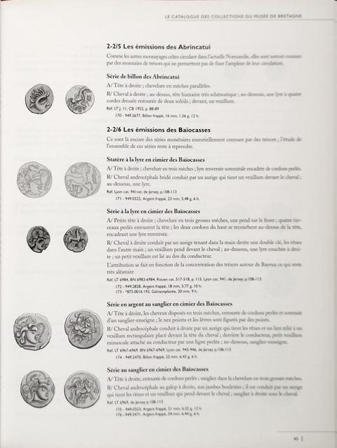 Les Monnaies Celtes du Musee de Bretagne.