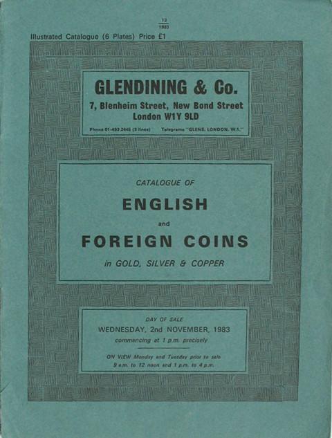 2 Nov, 1983  English and Foreign Coins.