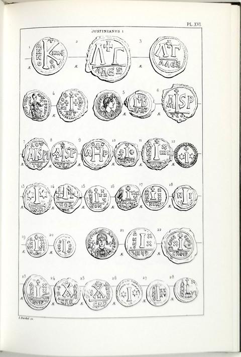 Monnaies Byzantines Frapp̩es sous les Empereurs d'Orient depuis Arcadius jusqua la Prise de Constantinople par Mahomet II.