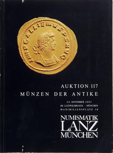 Lanz 117.  Munzen der Antike.  24 Nov., 2003.