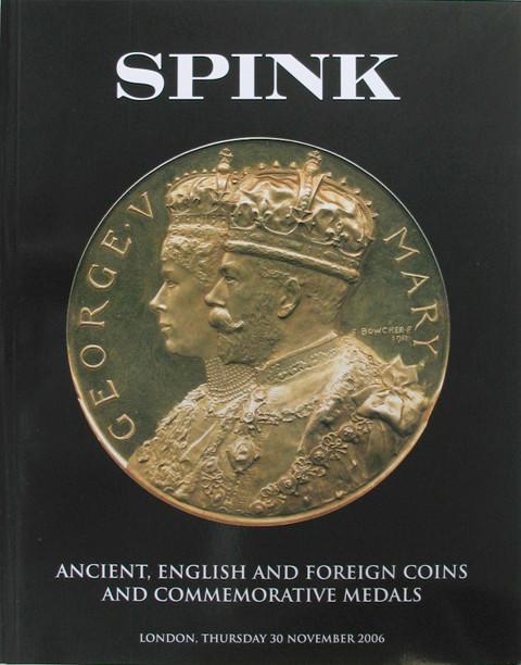 Spink 186  Ancient, English & Foreign Coins & Commemorative medals.