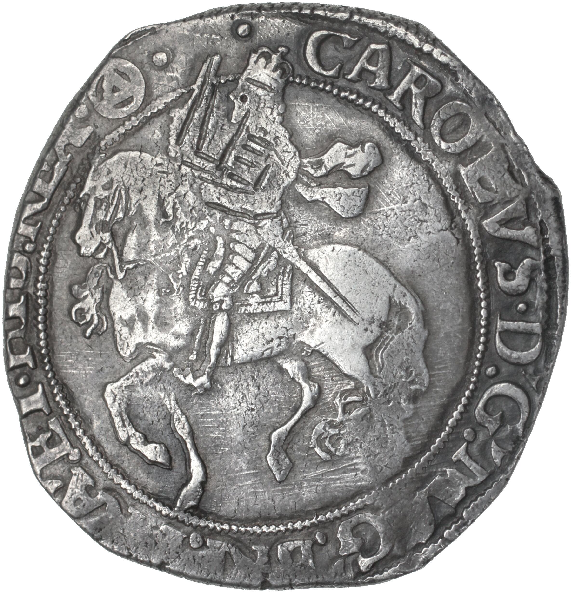 CHARLES I, 1625-49. Halfcrown. Tower mint under the King. Group 3a2. Mm ...