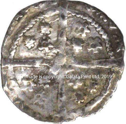 Edward IV, 1461-83. Suns and roses coinage. Penny of Dublin.