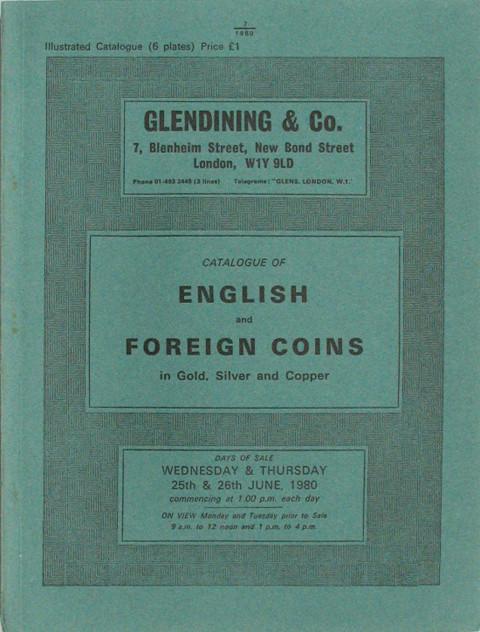 25 Jun, 1980  English and foreign coins.