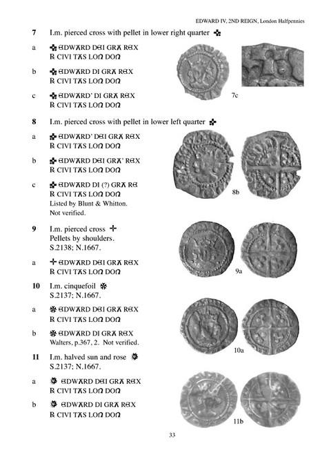 The Halfpennies and Farthings of Edward IV - Henry VII.  (Small Change 4)