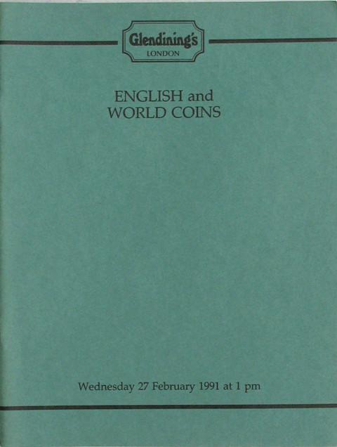 27 Feb, 1991  English and World Coins.