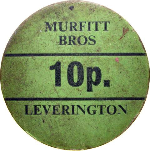Farm token. Murfitt Bros, Leverington.