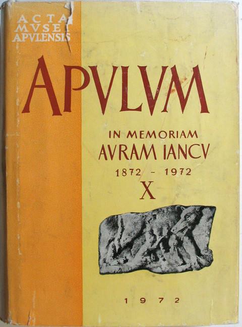 Apvlvm in Memoriam Avram Iancv 1872 - 1972&nbsp;