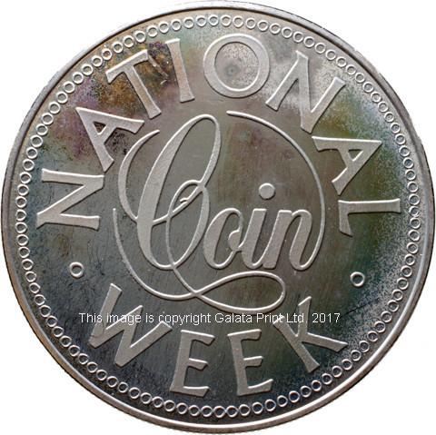Advertising medal. National Coin Week.