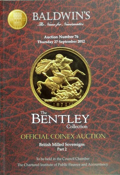 Baldwins Auctions.  No 76. 27 September, 2012.