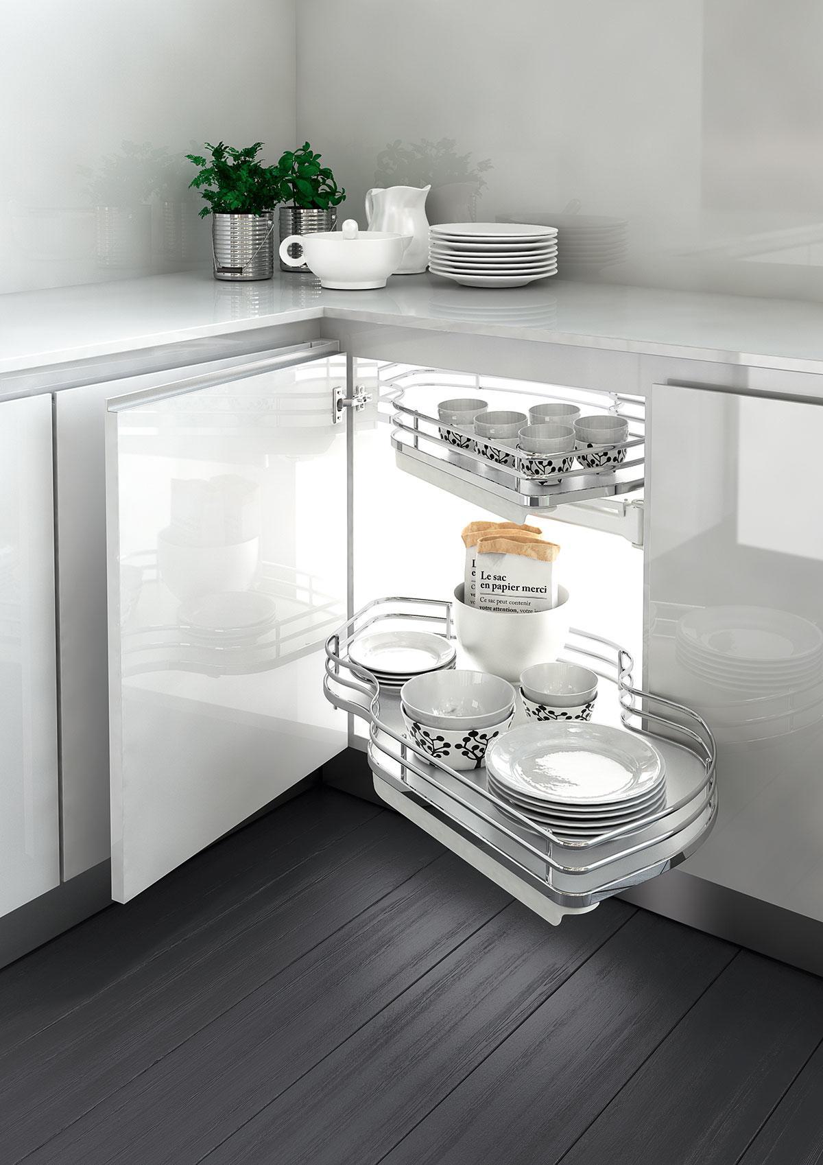 Dynamic Combi Pull Out Shelves (Chrome)