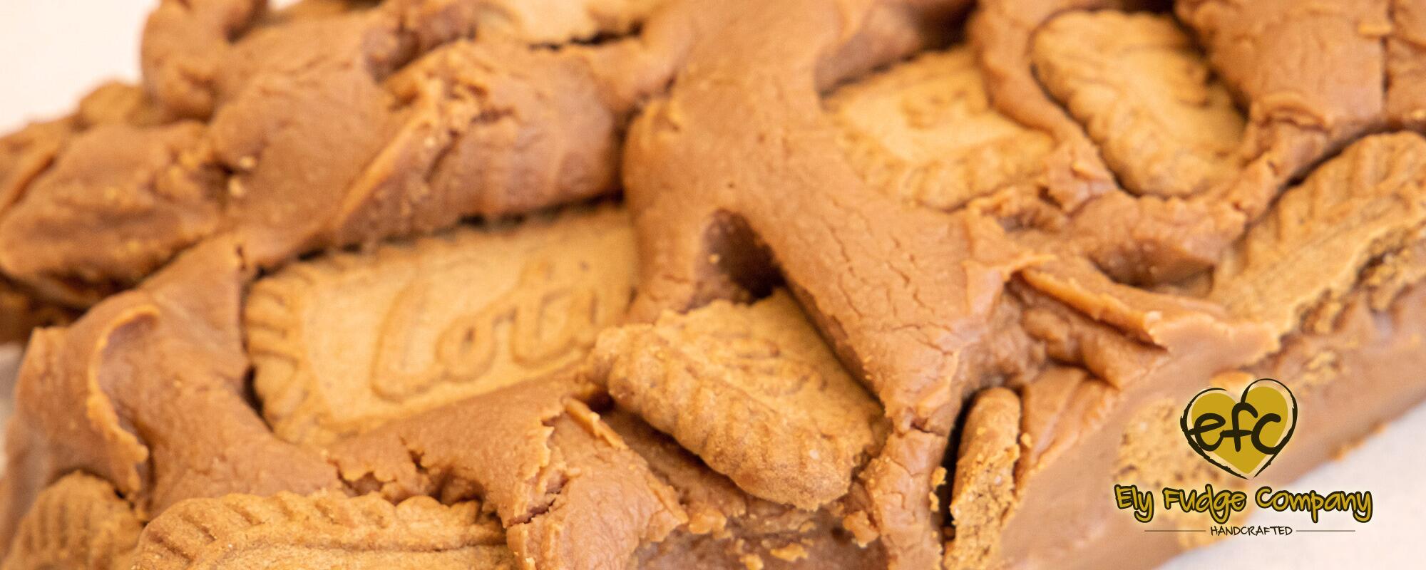 The fudge you've all been waiting for! Biscoff flavoured fudge loaded with Biscoff biscuits - perfection!