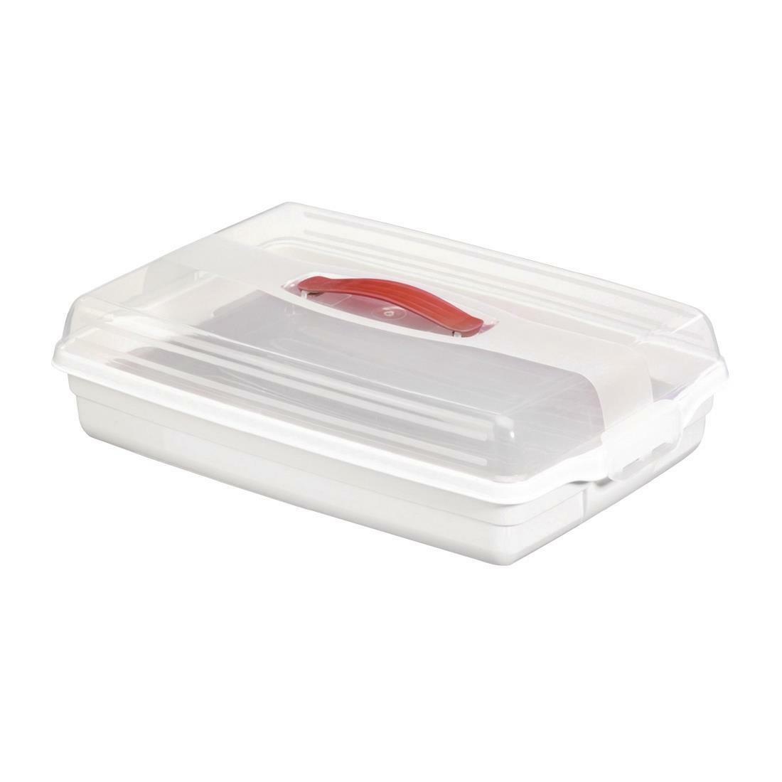 Glass food storage box 980 ml, with 2 separate compartments - Westmark Shop