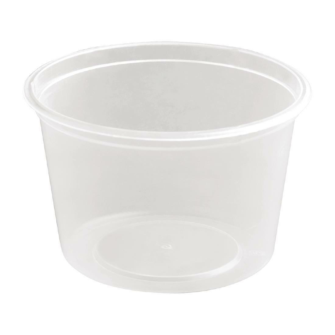 Ct286 - 684 - Fiesta Recyclable Plastic Microwavable Deli Pots 100ml 