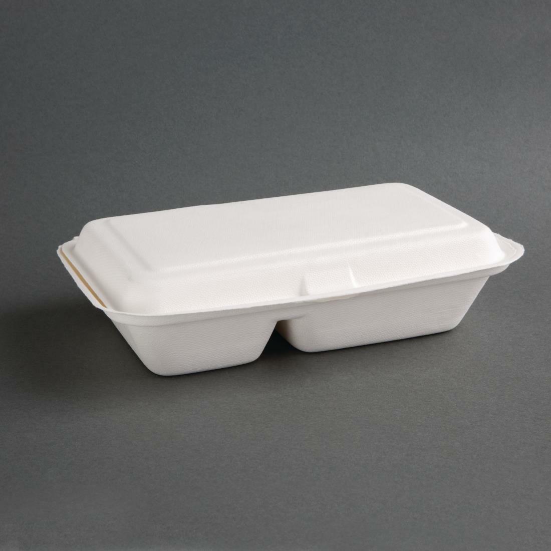 Fiesta Recyclable Plastic Microwavable Containers with Lid Small 500ml  (Pack of 250)