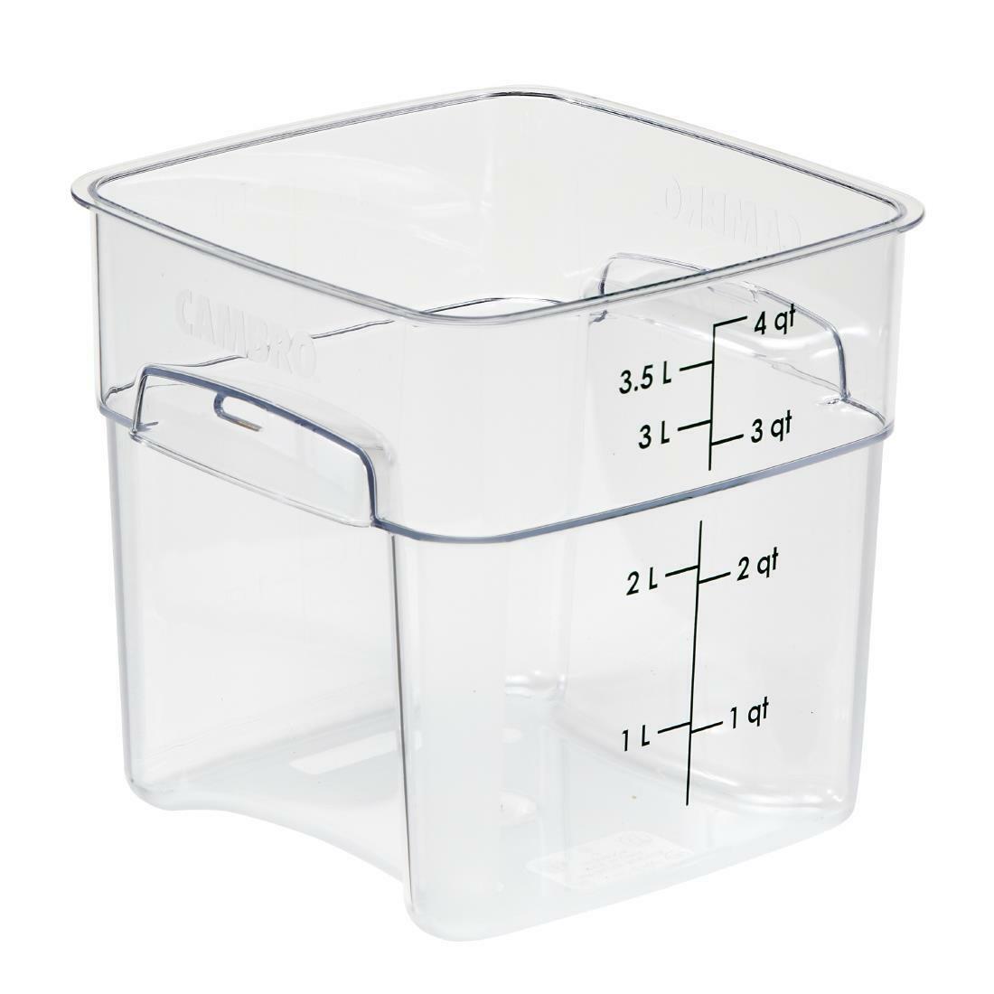 11.6Ltr Polycarbonate Container with Custom Cut lid