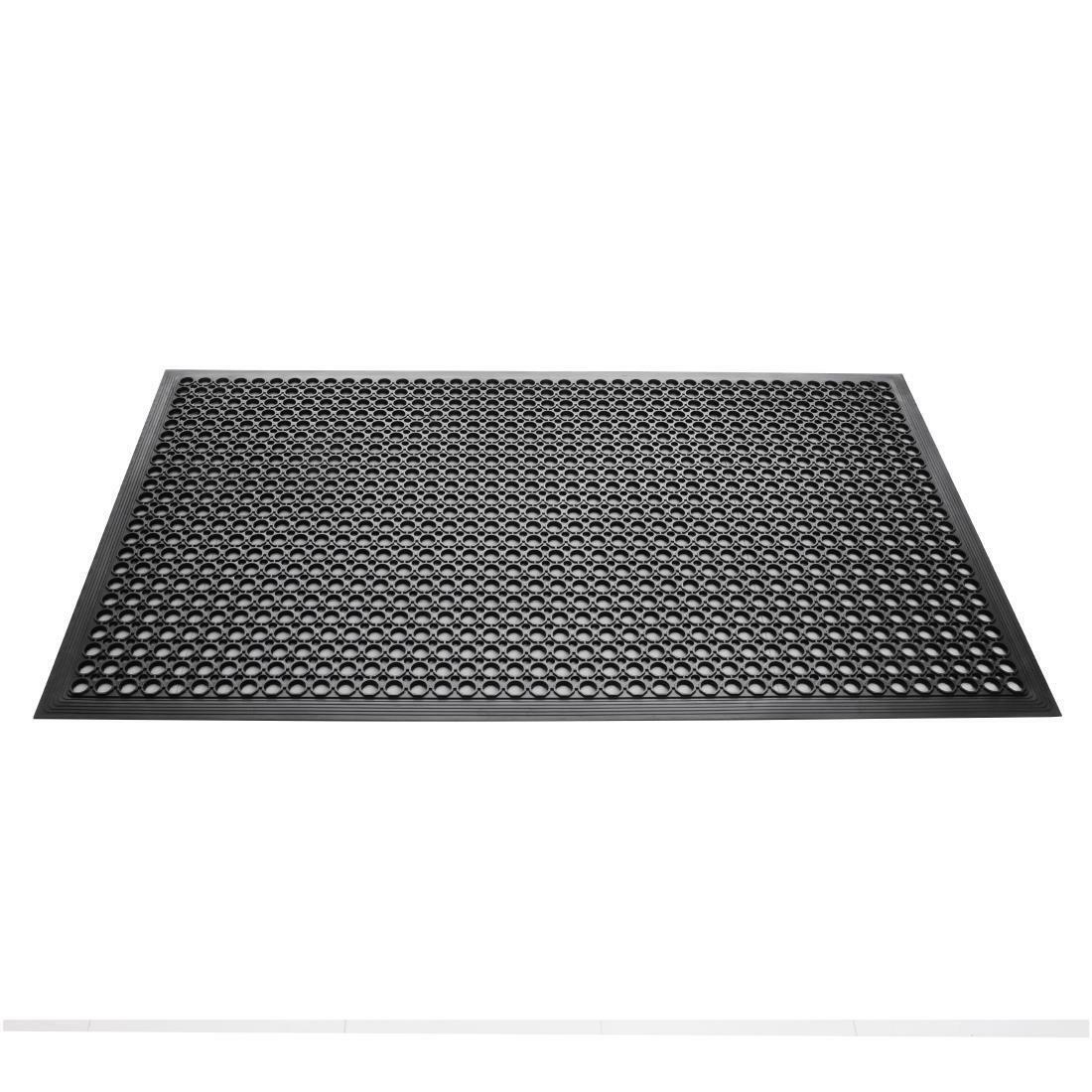 DP206 - KM102 - Jantex Rubber Anti Fatigue Mat Black - DP206