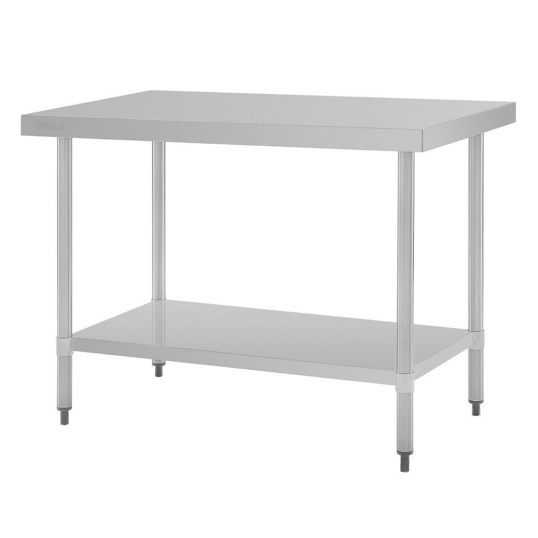 GJ502 - JNTE-12070IG - Vogue Stainless Steel Prep Table 1200mm - GJ502