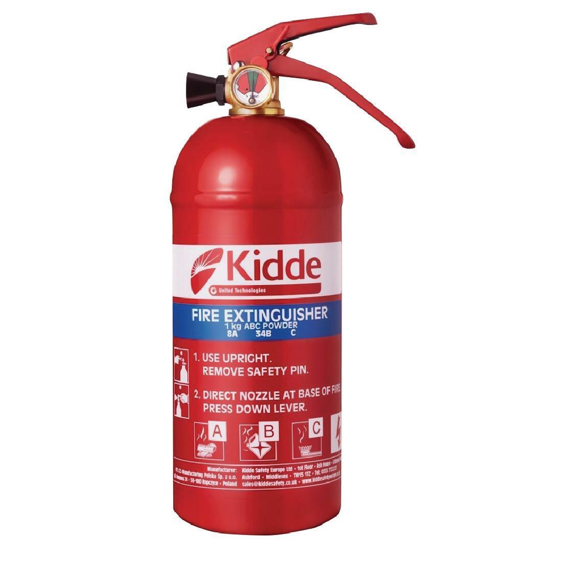 L445 KS1KG Kidde Multi Purpose Fire Extinguisher (A,B, C and