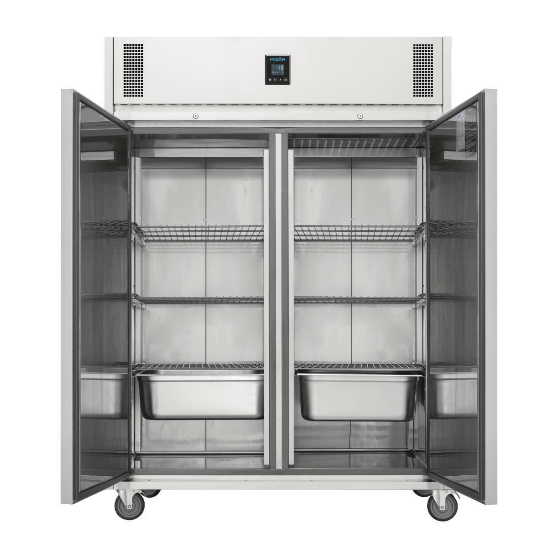 UA004 - L-PE8U2FF-V - Polar U-Series Premium Double Door Freezer ...