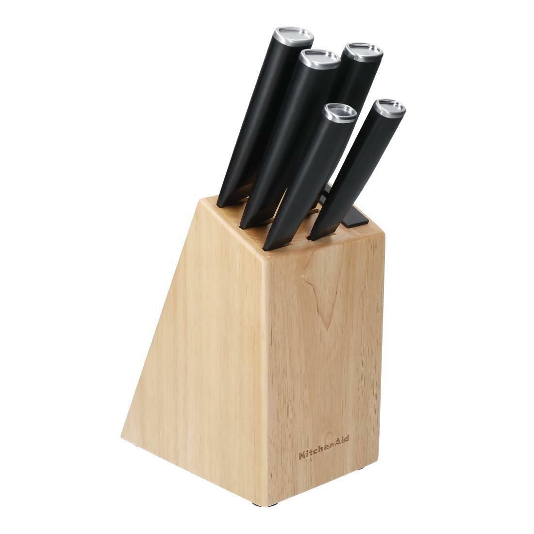DX266 KE5PSTANOBG KitchenAid Classic 5 Piece Knife Block Set DX266