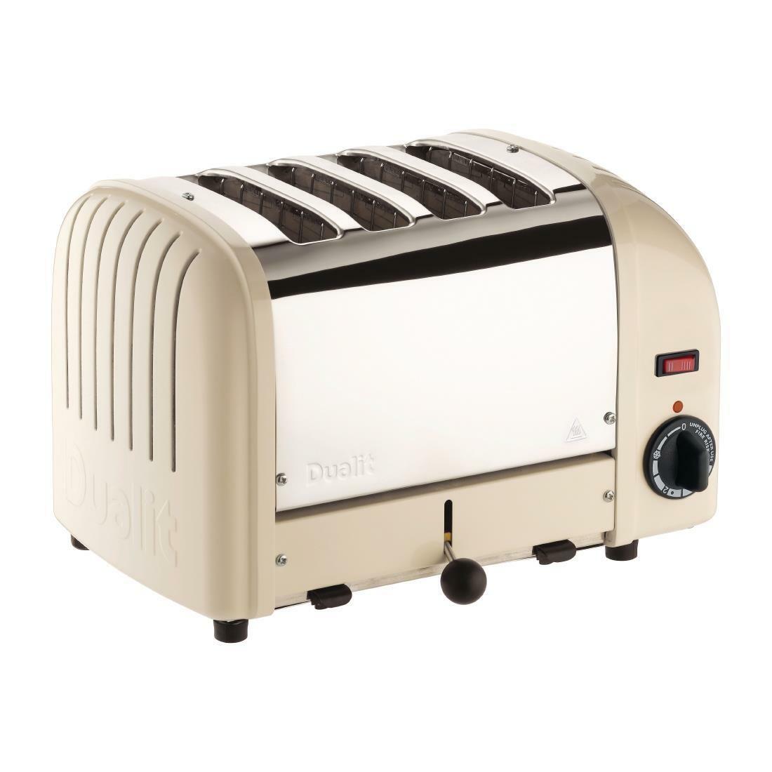 Dualit 2 Slice Vario Bread 2 Slice Toaster White 20248, Dualit Toasters, Toasters