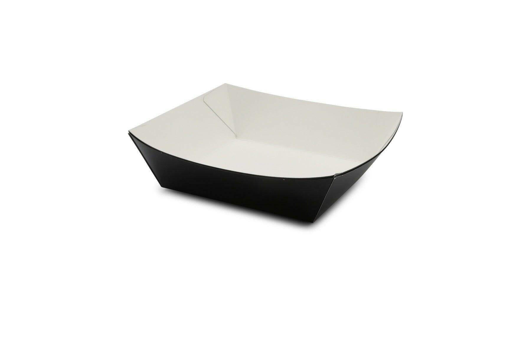 CM-BTRAY-B - BioPak Black Burger/Food Trays - 1200/Carton (Case of 1200 ...