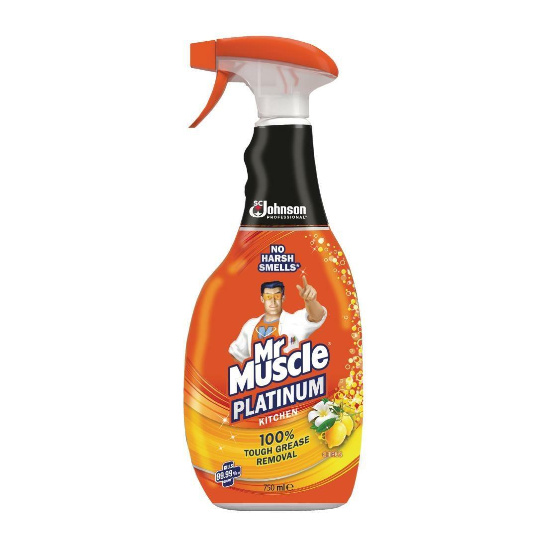 GH492 - 316525 - Mr Muscle Ready to Use Kitchen Disinfectant Lemon ...