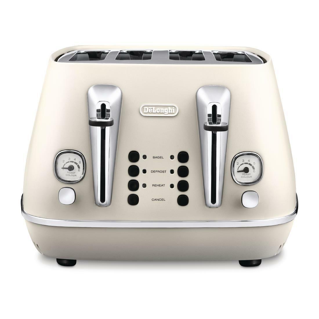 FS149 - DeLonghi Scolpito Toaster Biege CTZS4003BG - FS149