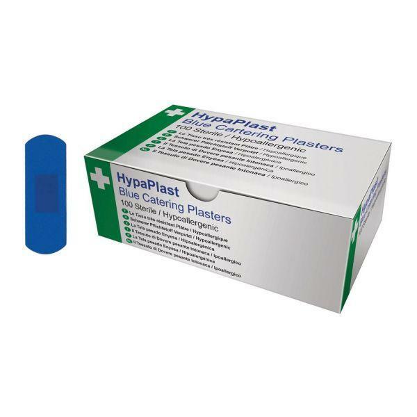 FAPL - Blue Detectable Plasters 2.5 x 7cm Box 100 - FAPL