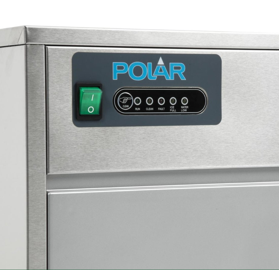 T316 ZB20R600a Polar GSeries Countertop Ice Machine 20kg Output