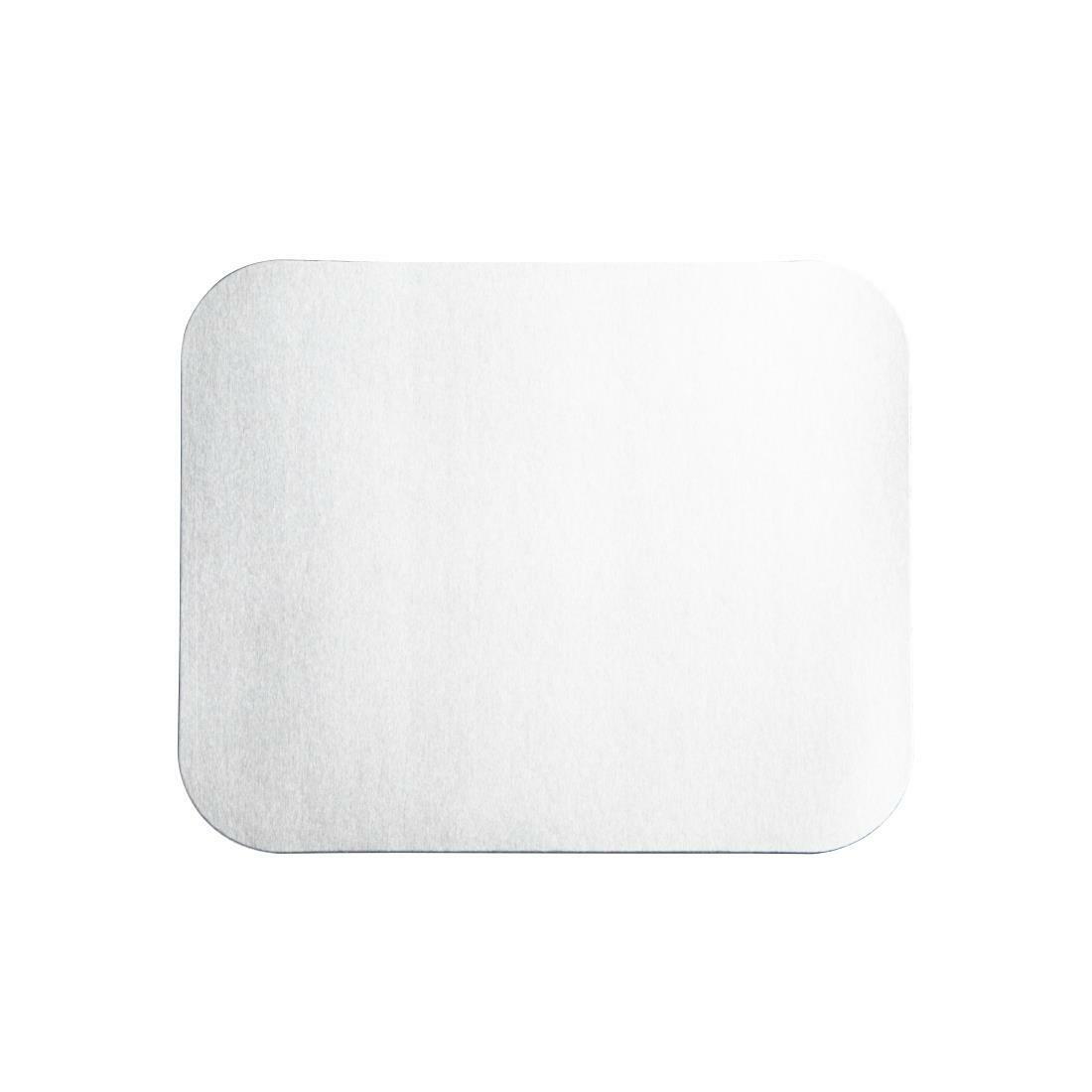 DA087 WLCFX005 Lid Fiesta Recyclable Waxed Lids for Medium Foil