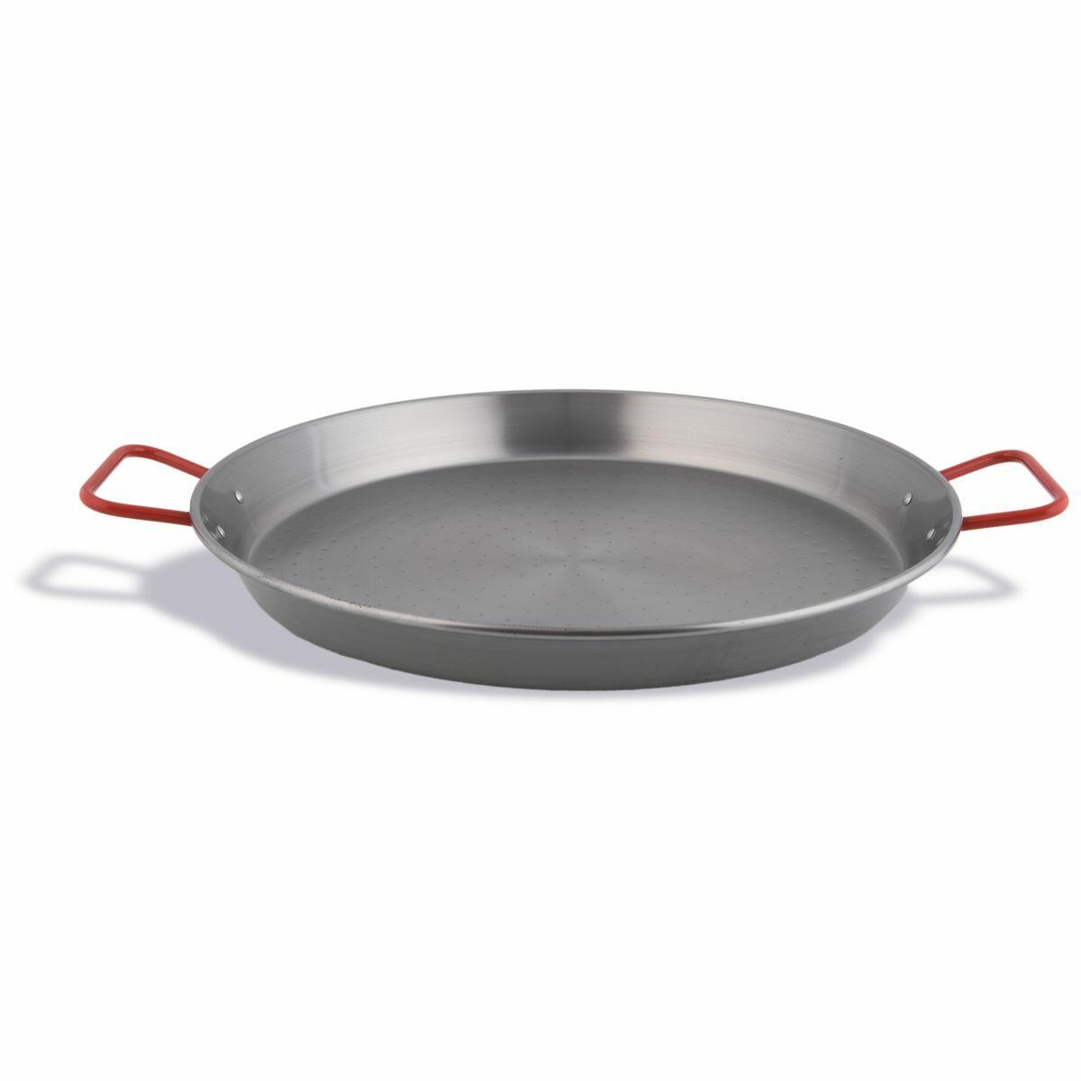 Black Steel Spanish Paella Pan 30 Cm 994030 Go for Green Cookware