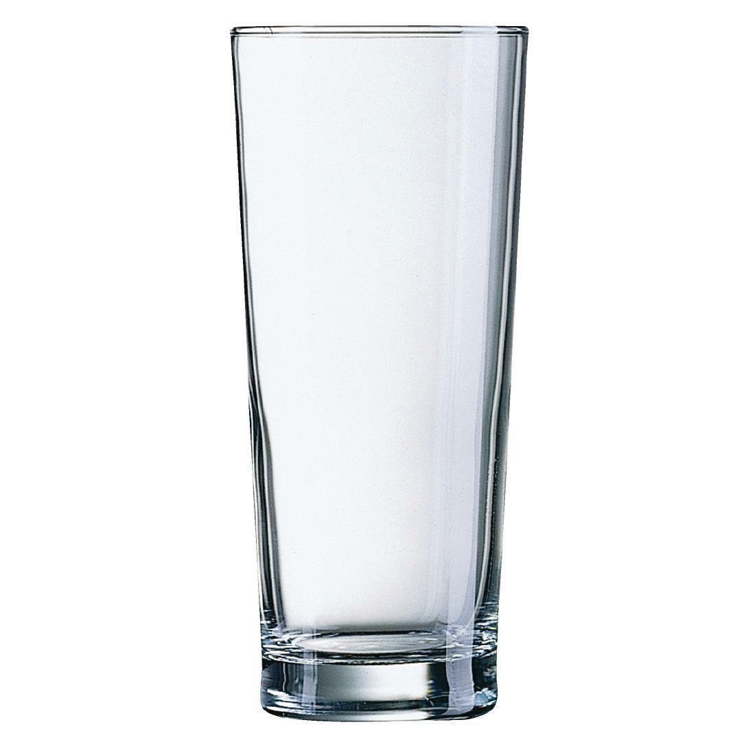 GC545 - G8563 - Arcoroc Ultimate Nucleated Beer Glasses 570ml (Pack of 24)  - GC545