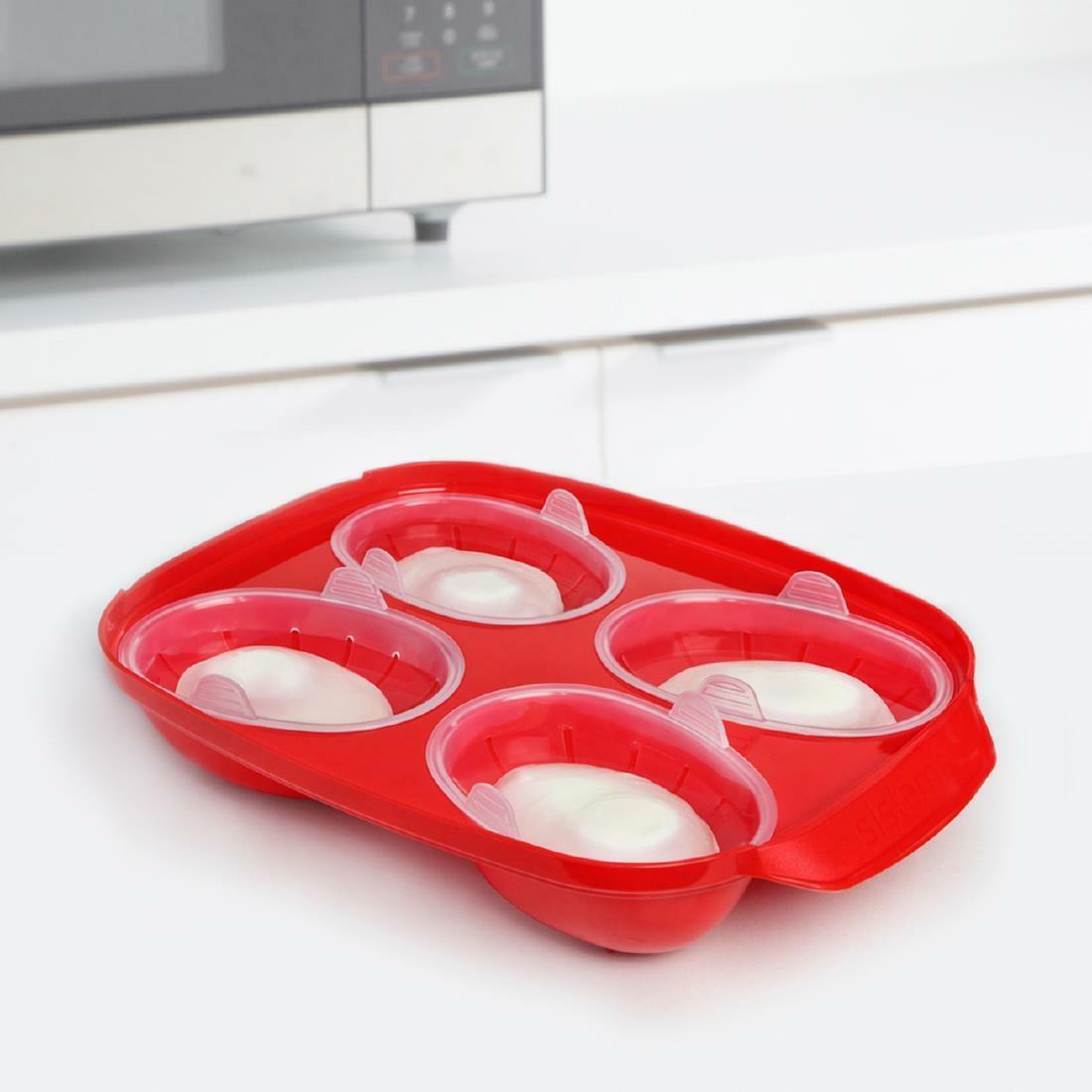 CY551 Sistema Egg Poacher Microwave Container CY551