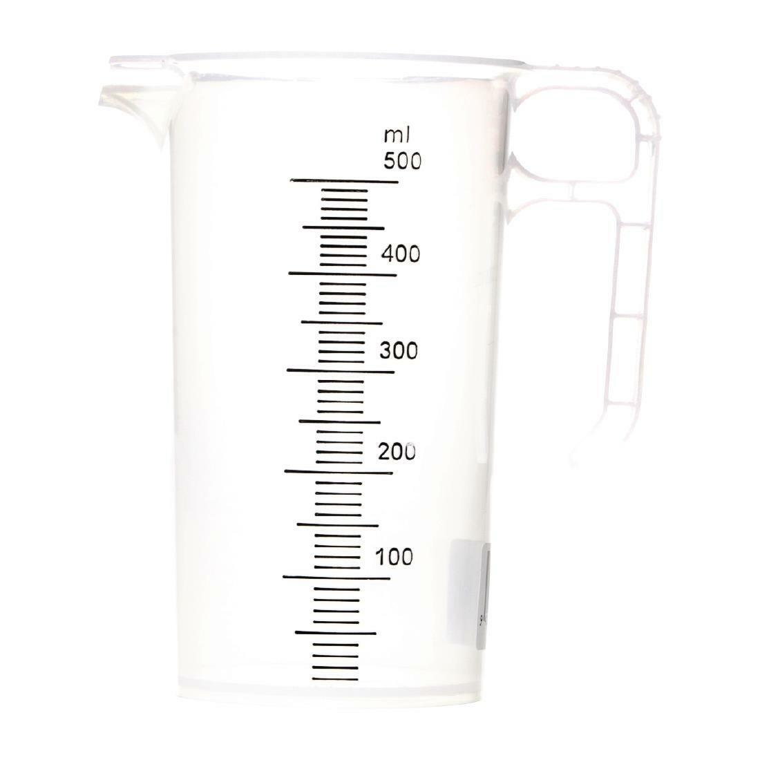 Royal Industries Polycarbonate Liquid Measuring Cup, 1 cup, graduated in  cups/ml