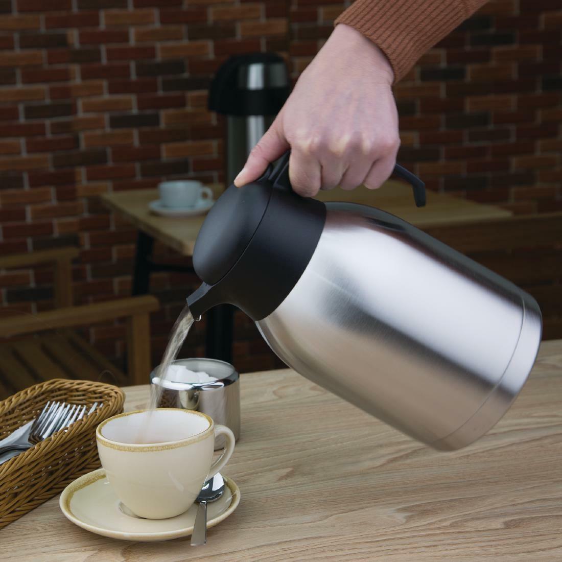 CE227 SJTA020 Olympia Stainless Steel Vacuum Jug 2Ltr CE227