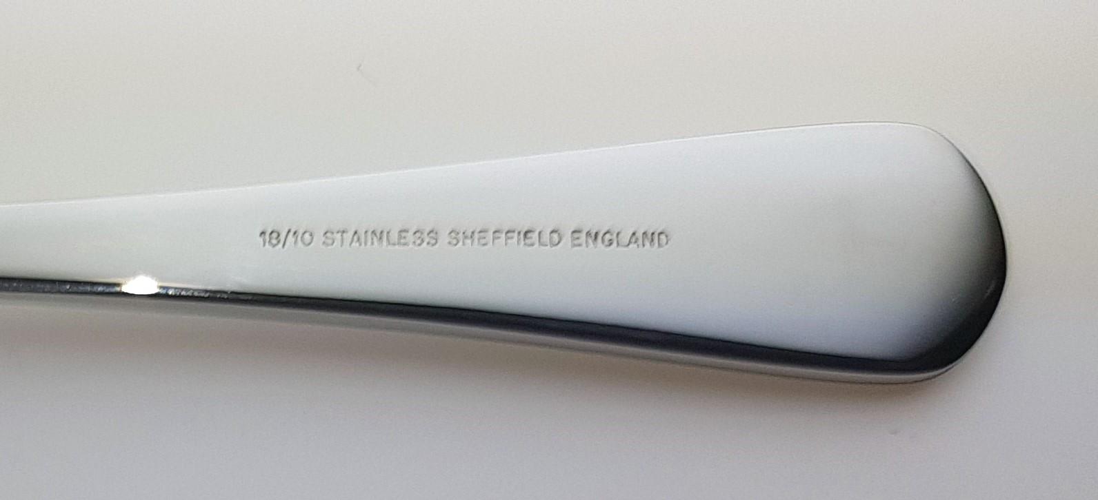 Brand New Stainless Steel Old English Dessert Fork Made In Sheffield England 