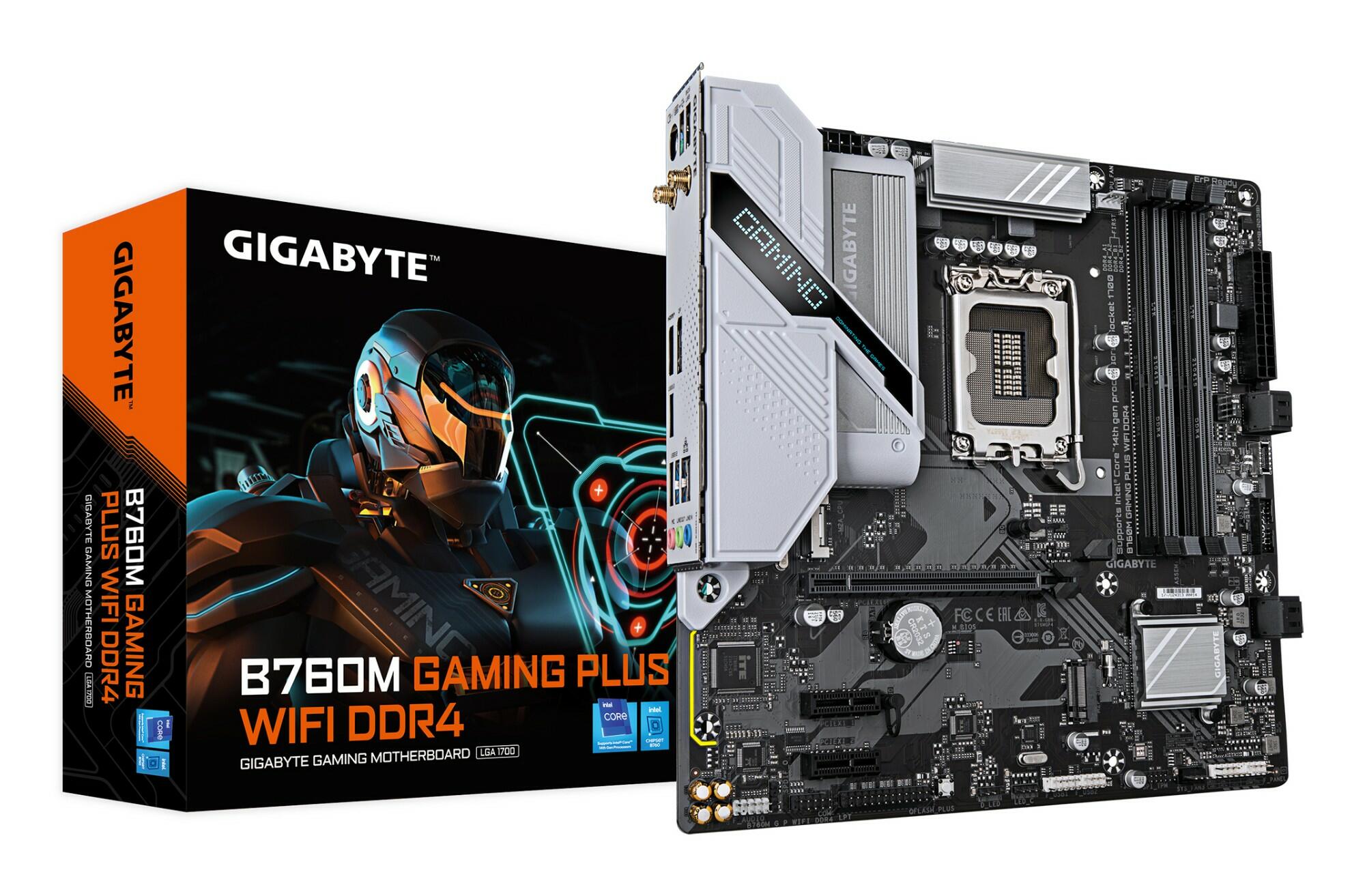 Gigabyte - B760M GAMING PLUS WIFI DDR4