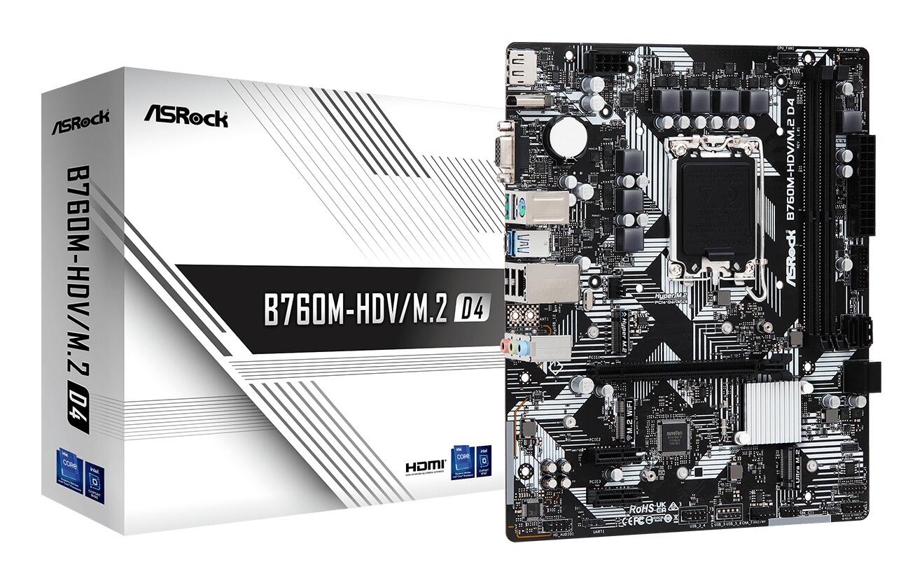 Asrock - B760M-HDV/M.2 D4