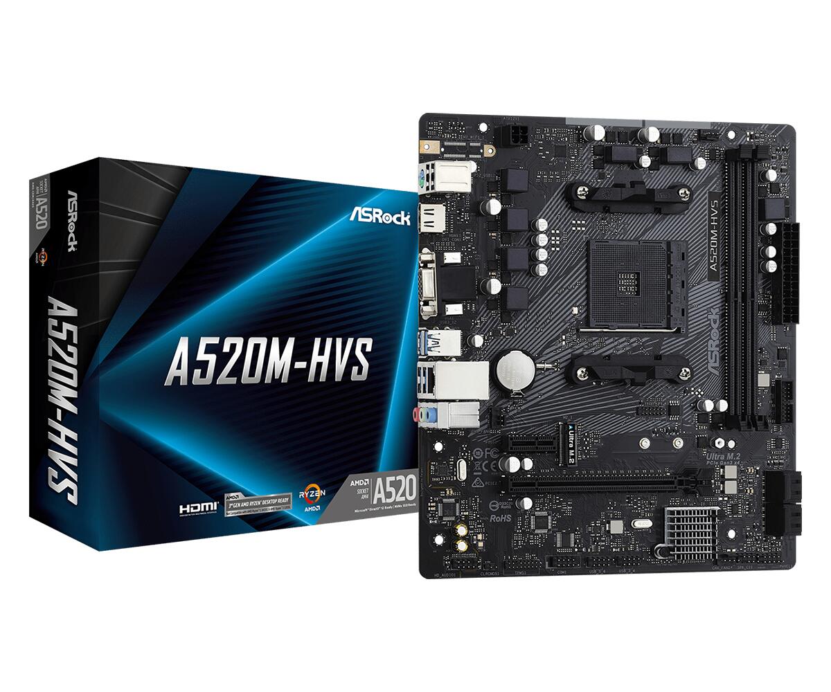 Asrock - A520M-HVS