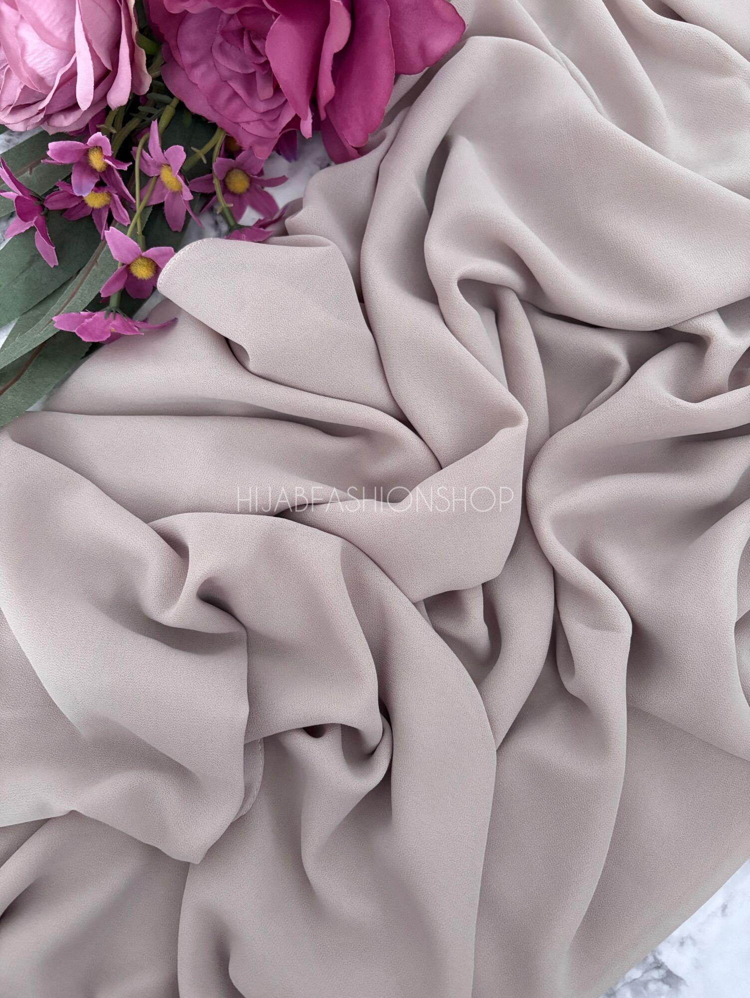 rose dust premium chiffon hijab