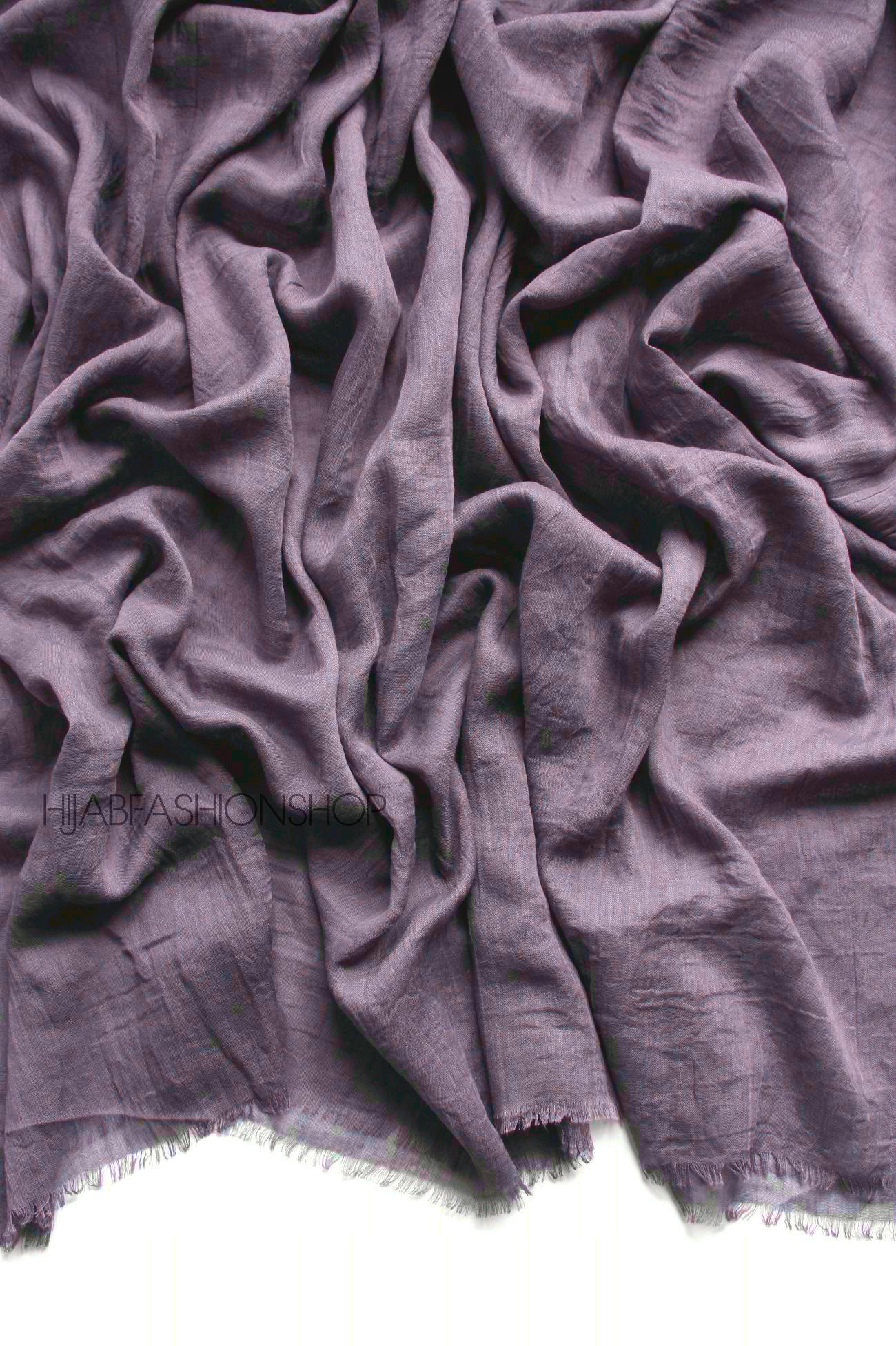 dusky lavender premium cotton hijab
