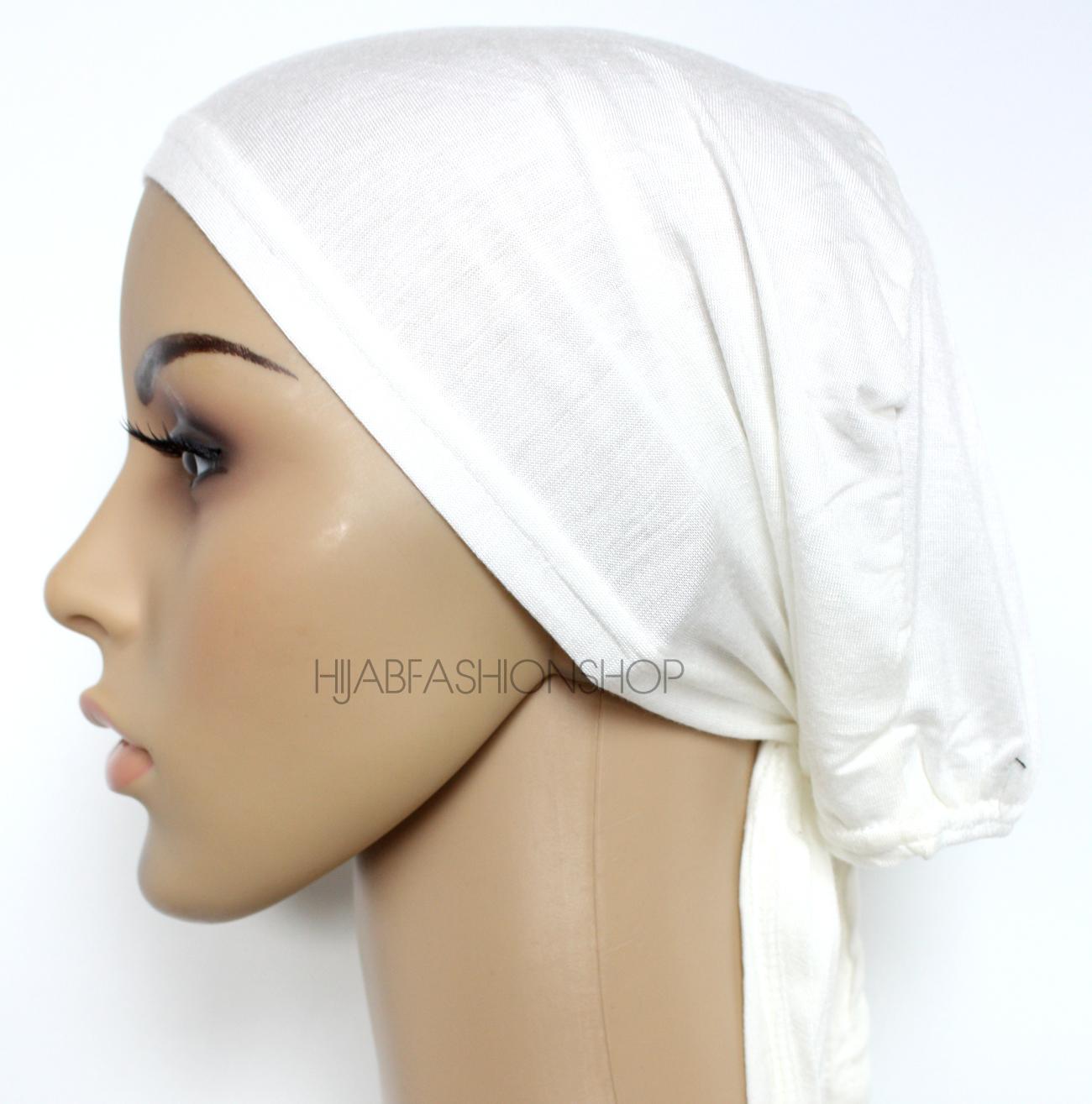 ivory string bonnet