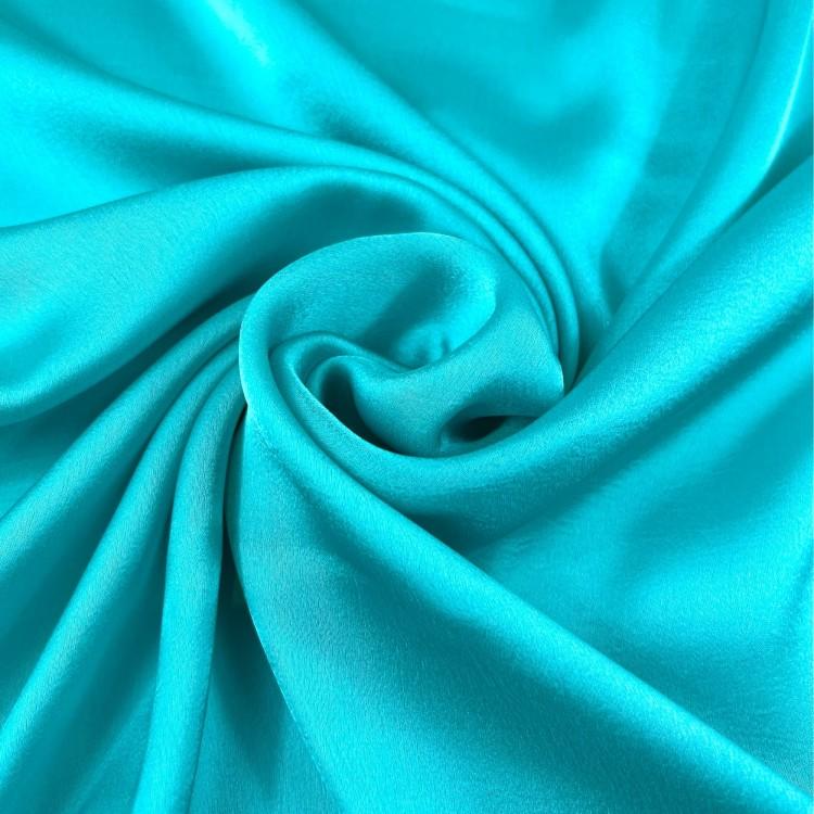 turquoise satin silk hijab