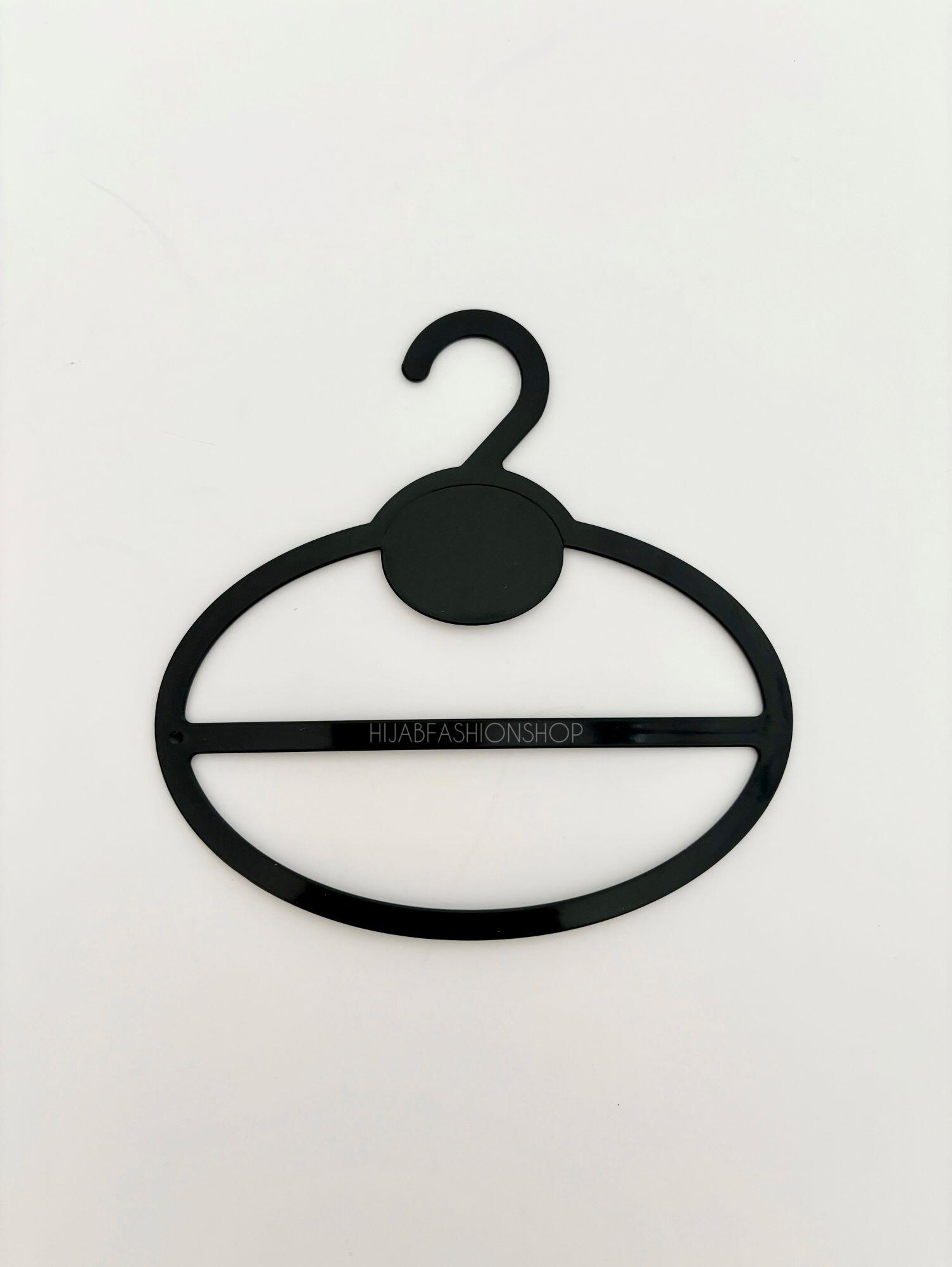 black hijab hanger